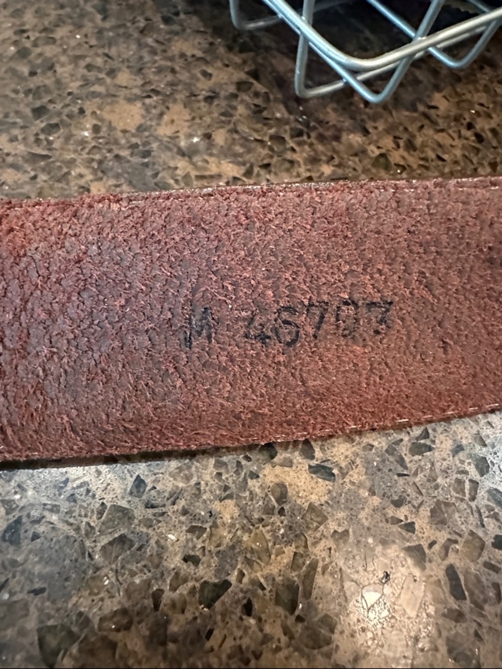 Vintage Brighton Brown Leather Belt with Decorative Silver Buckle - Picture 3 of 6